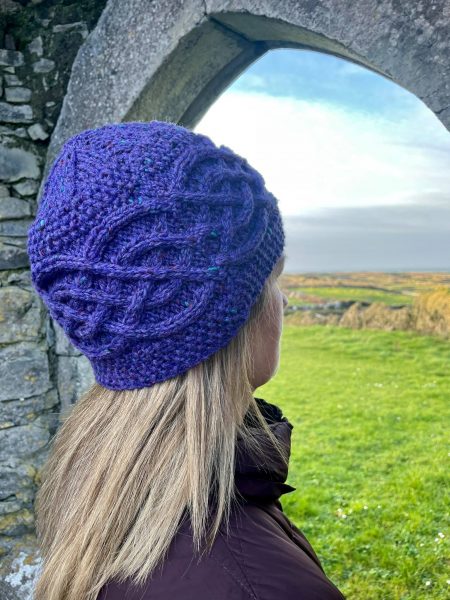 celtic hat purple