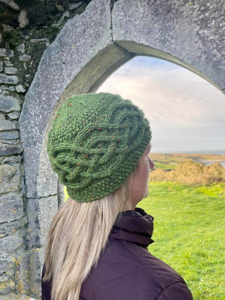 celtic hat dark green