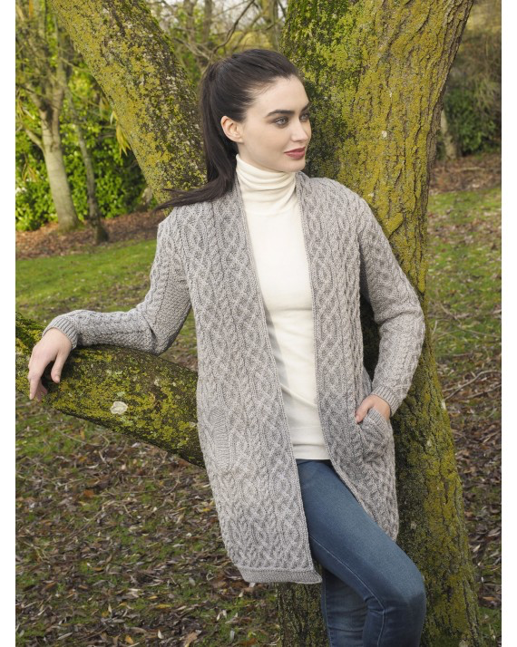 CELTIC EDGE TO EDGE COAT (CETE) - Aran Islands Sweaters