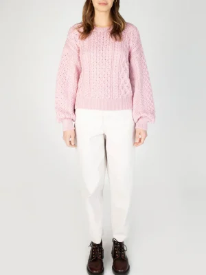 CROPPED ARAN SWEATER (CAS)
