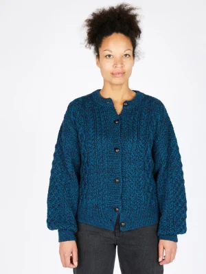 CROPPED ARAN CARDIGAN (CAC)