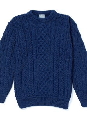 Supersoft Aran Crewneck Sweater (SACS1)