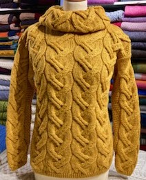 ROLLED NECK CABLE SWEATER (RNCC)