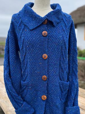 HANDKNIT ARAN JACKET (HKAJ8) MEDIUM