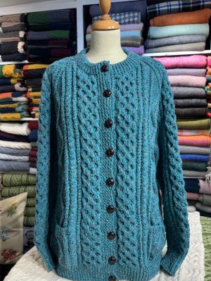 HANDKNIT ARAN JACKET (HVNJ2) LARGE
