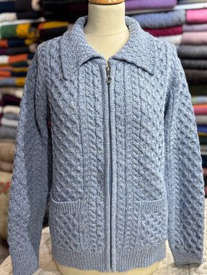 HONEYCOMB ZIP CARDIGAN (HZC)
