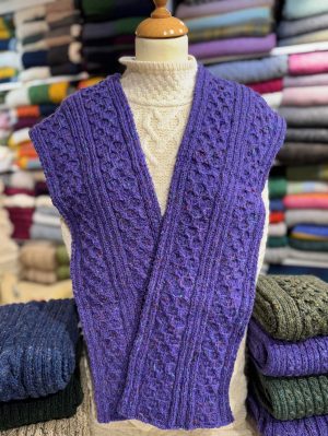 HANDKNIT ARAN SCARF (HAS)