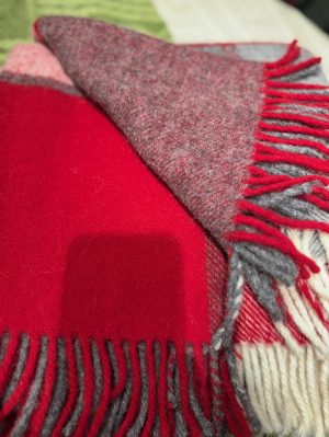 HERRINGBONE TWEED THROW(BTT)