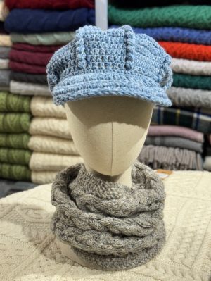 TRADITIONAL ARAN HAND KNIT HAT (TAH)