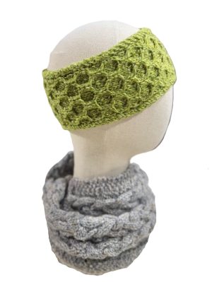ARAN HAND KNIT HEADBAND (AHKH)