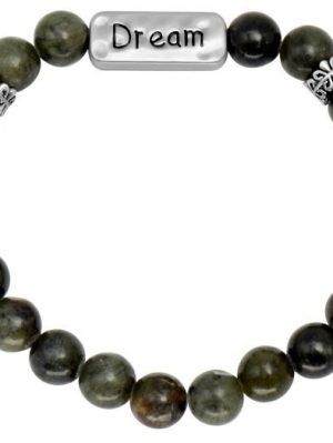 CONNEMARA MARBLE DREAM MESSAGE BRACELET (JCWB004)
