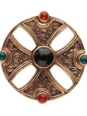 Celtic Bronze Shield Brooch (KSWPI003)