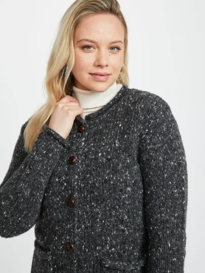 Button Tweed Cardigan  (6BTC)