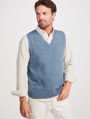LAMBSWOOL TWEED VEST (LTV)