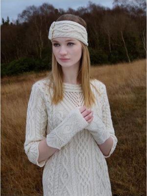 ARAN FINGER LESS GLOVES - X4342